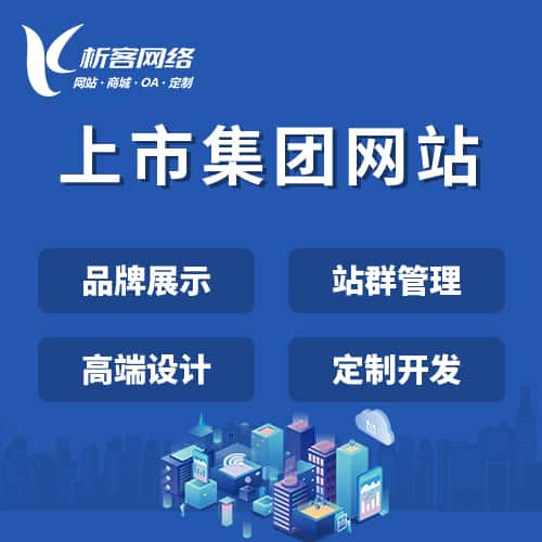 泉州上市集团网站定制